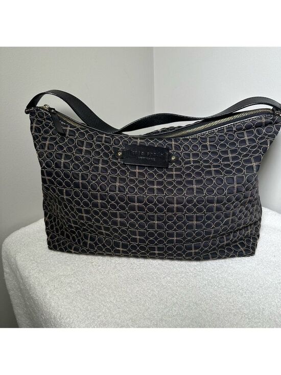kate spade Handbags - Kate Spade Black Dot Noel Handbag